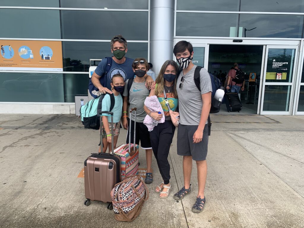 Lir Departure costa rica