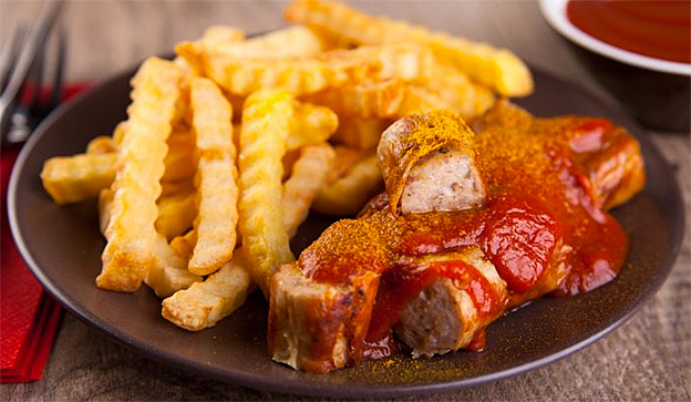 currywurst fries