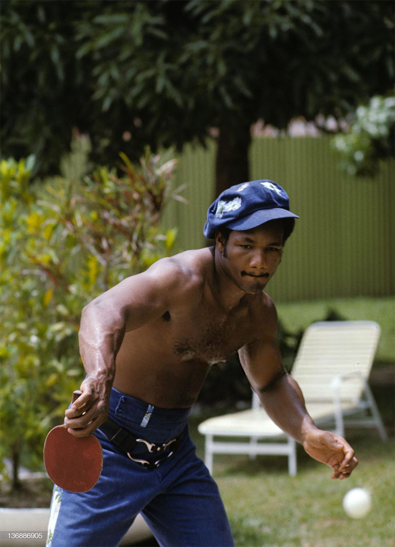 george foreman ping pong retro
