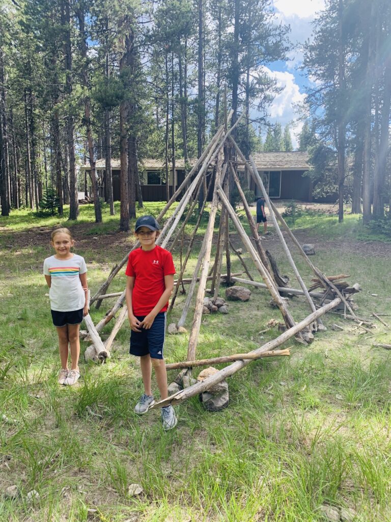 grand tetons kids teepee