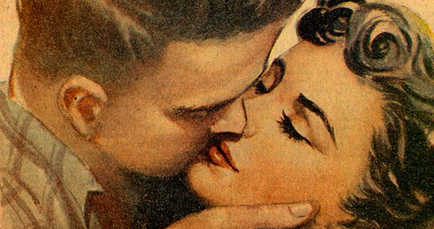 how kiss girl retro 1950s