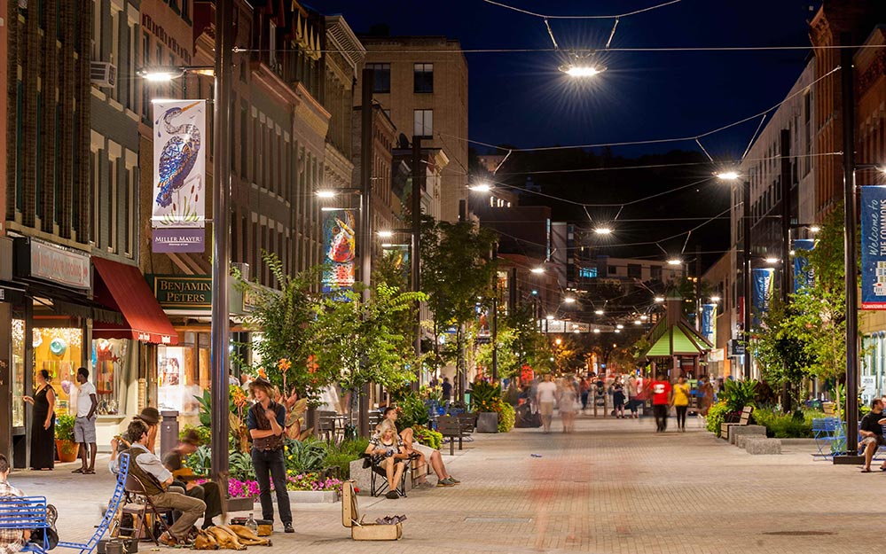 ithaca ny downtown