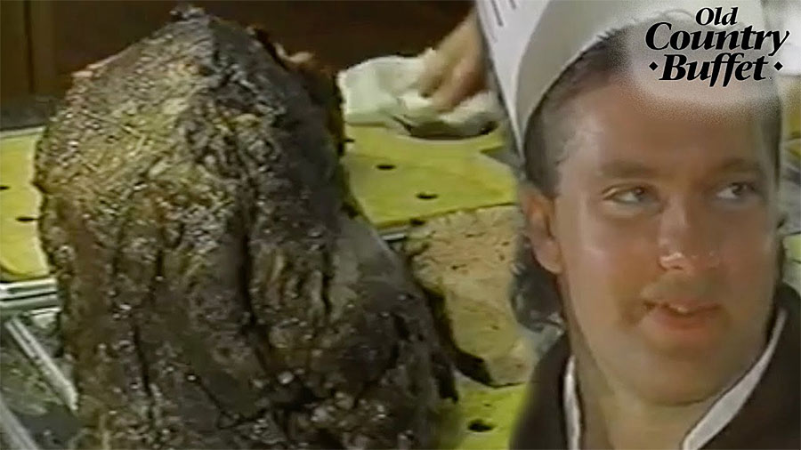 old country buffet meat guy