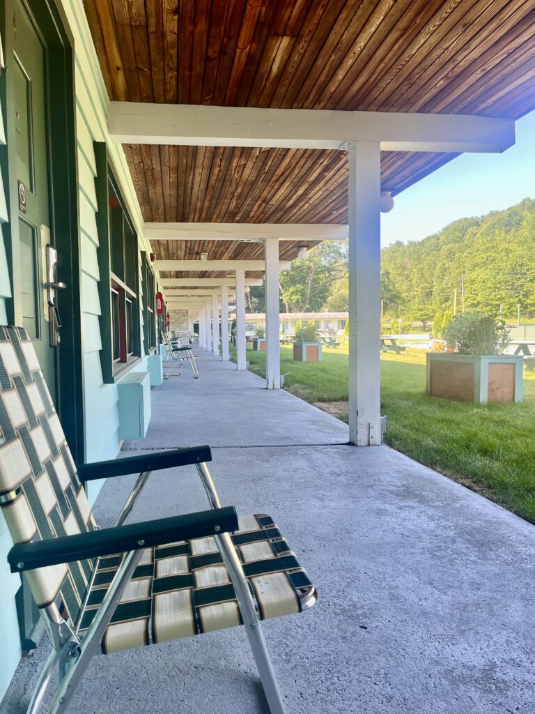 springs motel retro chair