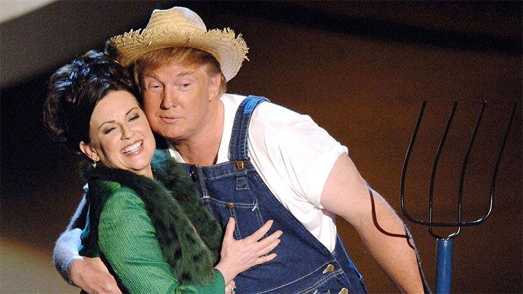 trump singing