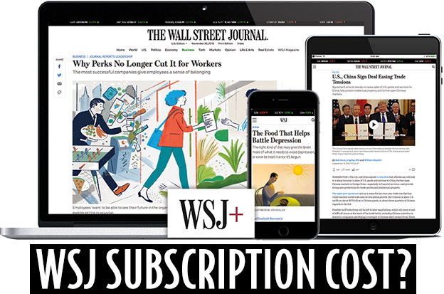 wall street journal subscription prices