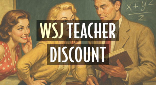 wsj teacher discount